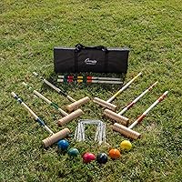 Vista 5 de Champion Sports - Juego de bádminton para exteriores