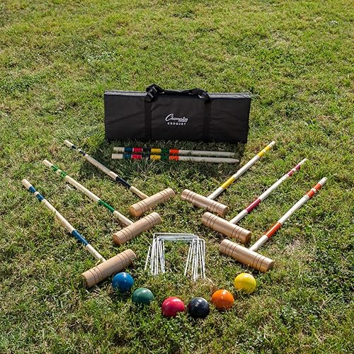 Miniatura 27 de Champion Sports - Juego de bádminton para exteriores