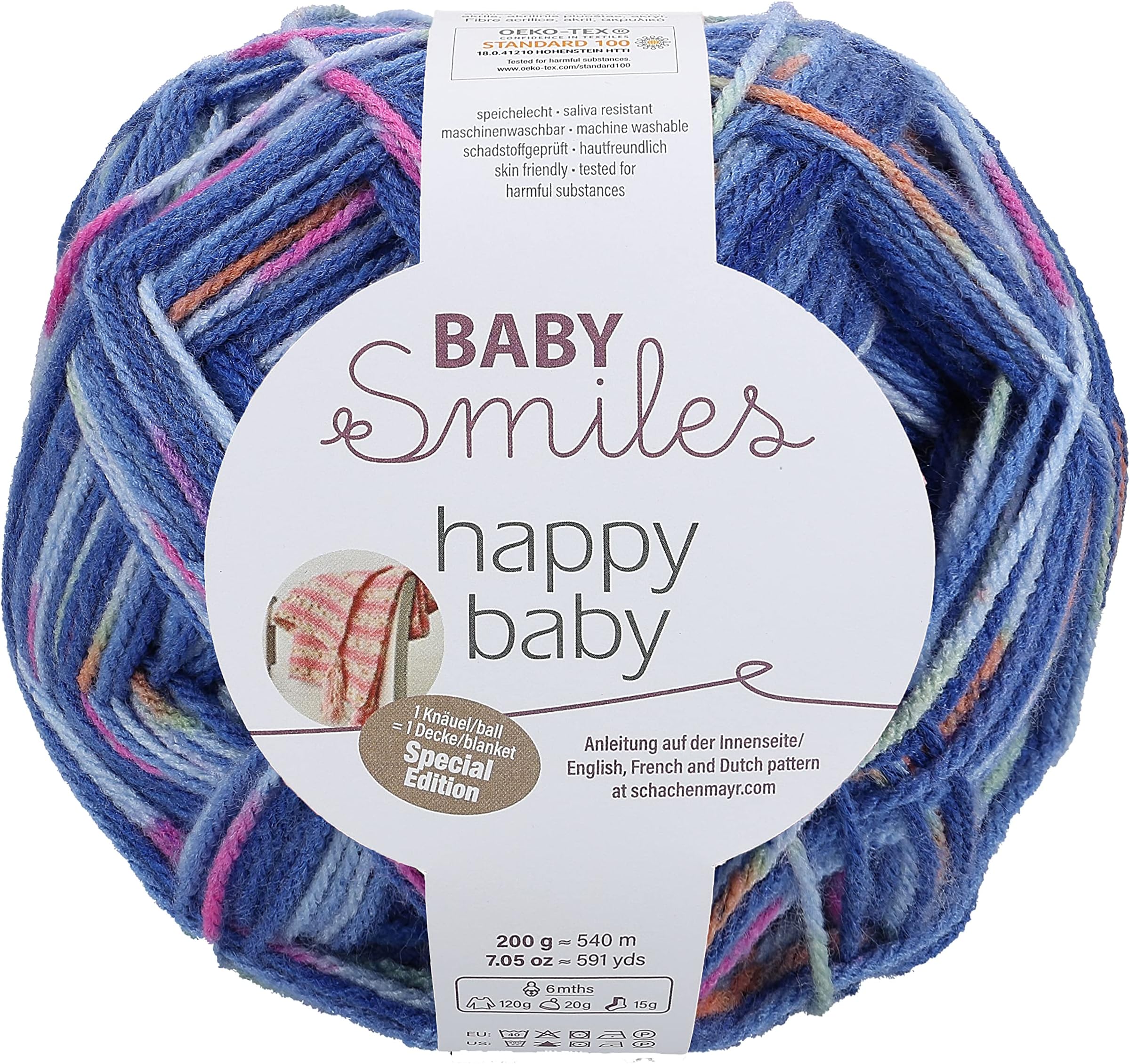 Schachenmayrsince 1822 9807949-000085 9807949-00085 Hand Knitting Yarn, Acrylic, Elias Color