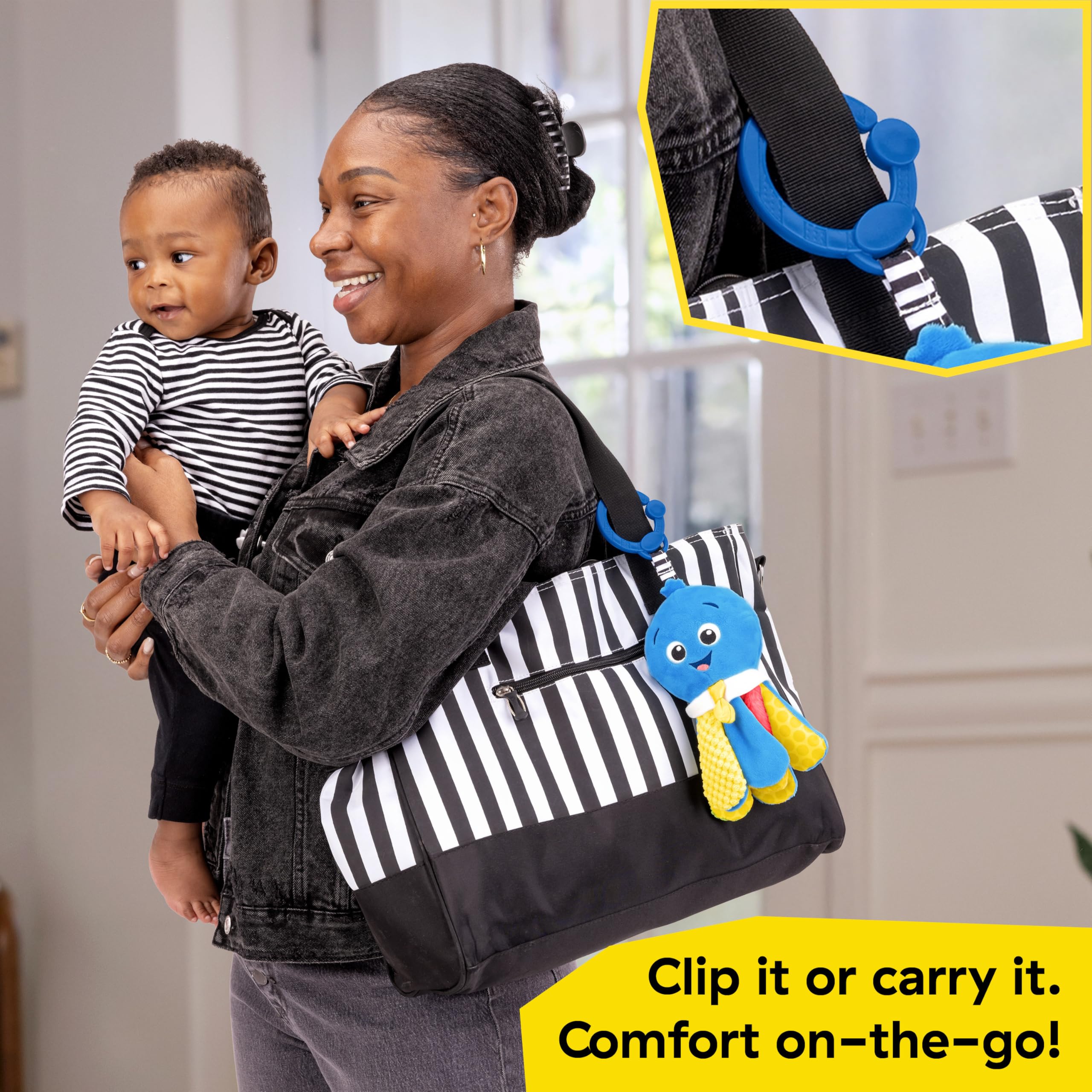 Baby Einstein Take Along Opus Soother - Image 4