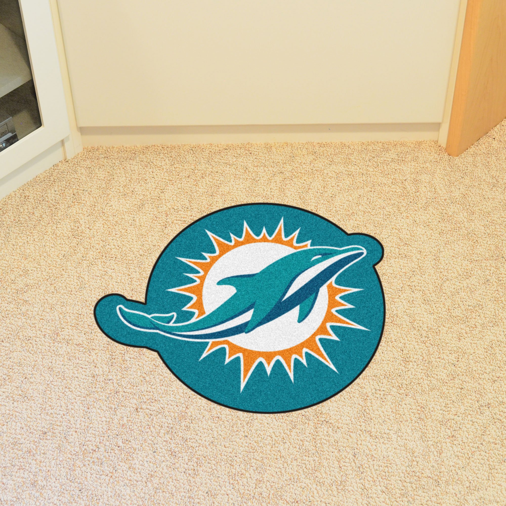 【rug】Dolphins NFL タペストリーラグマット ドルフィンズ NFL - Miami Dolphins Mascot Rug : Amazon.ca: Sports & Outdoors