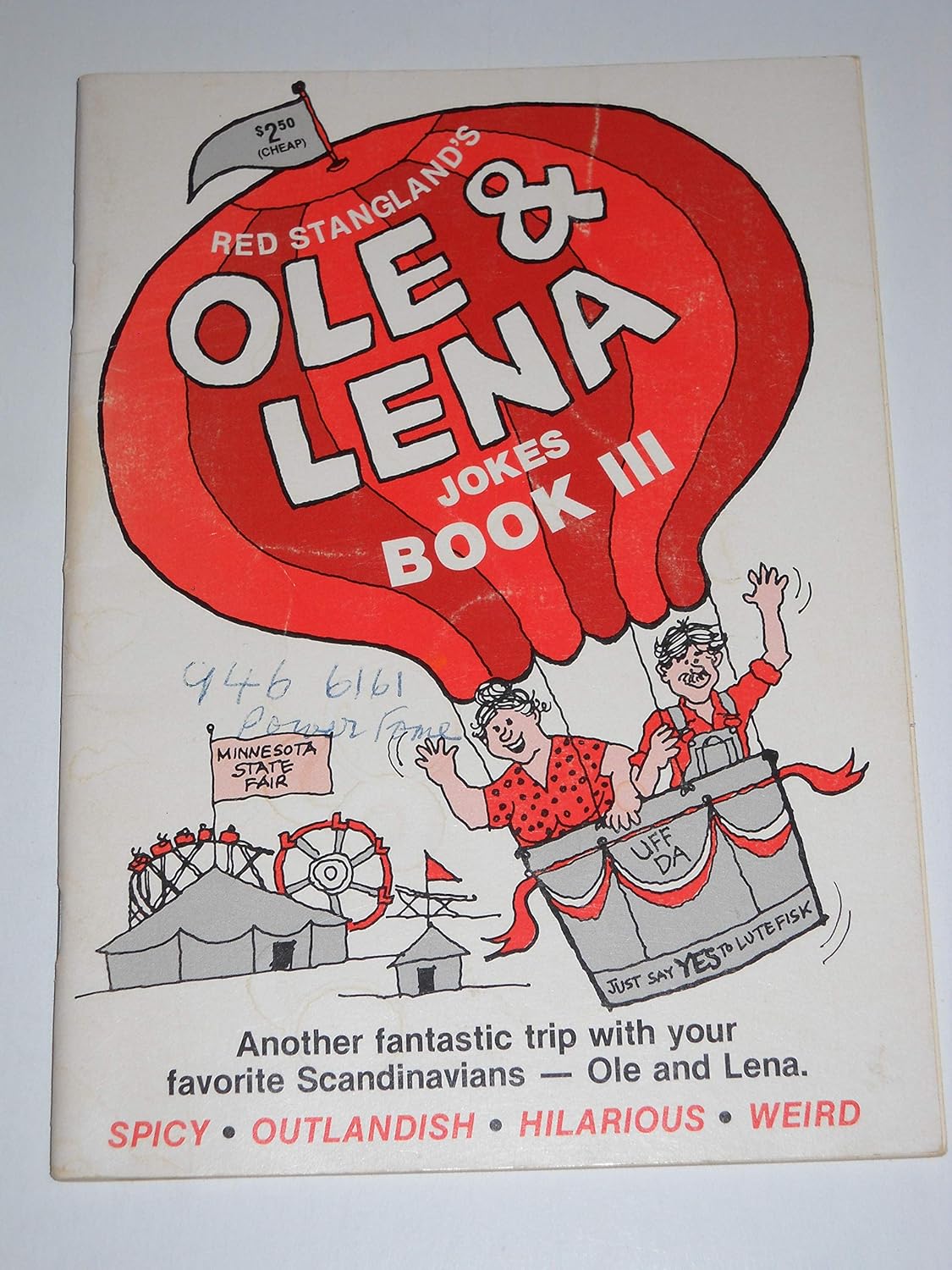 OLE and Lena Jokes Book 3 (OLE & Lena Jokes) Strangland, Red 9780961327453 Books