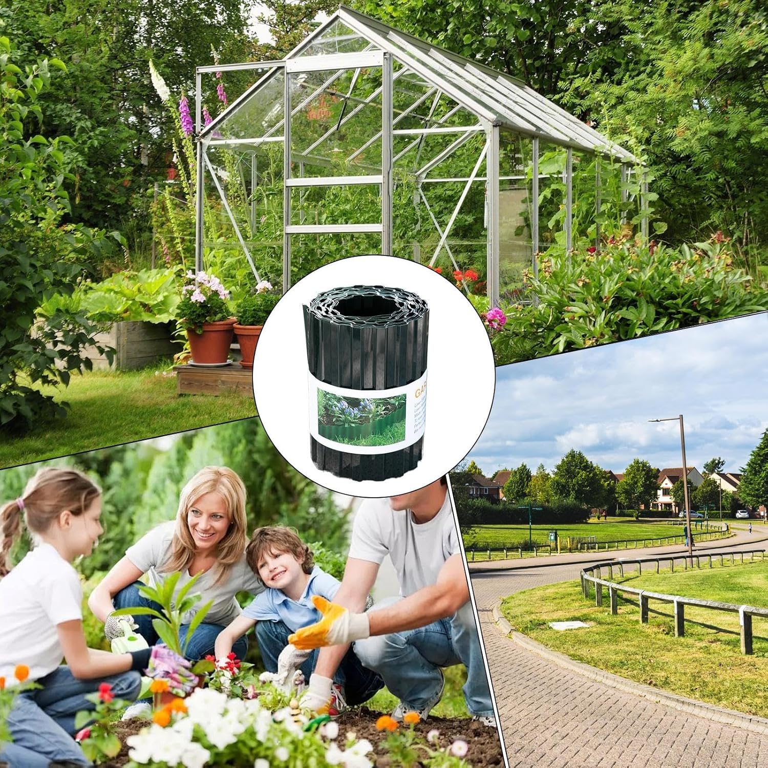 ガーデンフェンシング - 庭に安全なフェンシング - 丸みを帯びた角の保護トレリス 安全なエッジサポート 子供 ペット 裏庭 バルコ