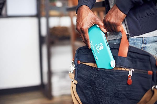 Console Nintendo Switch Lite Turquoise + Animal Crossing : New Horizon + 3 mois d’abonnement Nintendo Switch Online - 3