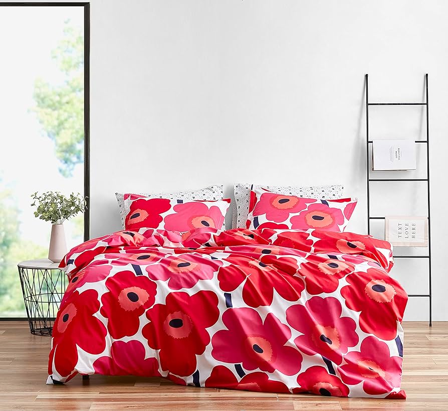✨新品・未開封✨ marimekko 掛け布団&枕カバー ペアセット シングル Amazon.co.jp: MARIMEKKO - キングサイズの掛け布団カバーセット