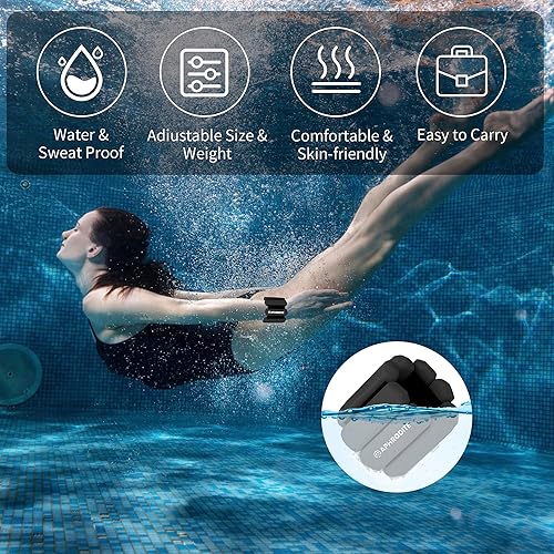 Miniatura 3 de Juego de 2 pesas de tobillo para mujeres y hombres, pesas ajustables para muñeca, brazo, piernas, entrenamiento en casa, gimnasio, pilates, yoga,