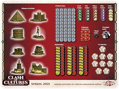 Miniatura 7 de Clash of Cultures: Monumental Edition | Board Game WizKids - Nueva edición
