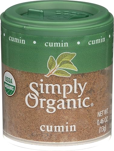 Simply Organic, Comino molido orgánico, 0.46 onzas