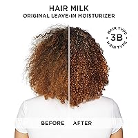 Vista 5 de Curly Hair Products by Carol's Daughter, Hair Milk Original Leave-In Moisturizer for Curls, Coils and Waves with Agave and Shea Butter, 8 Fl Oz