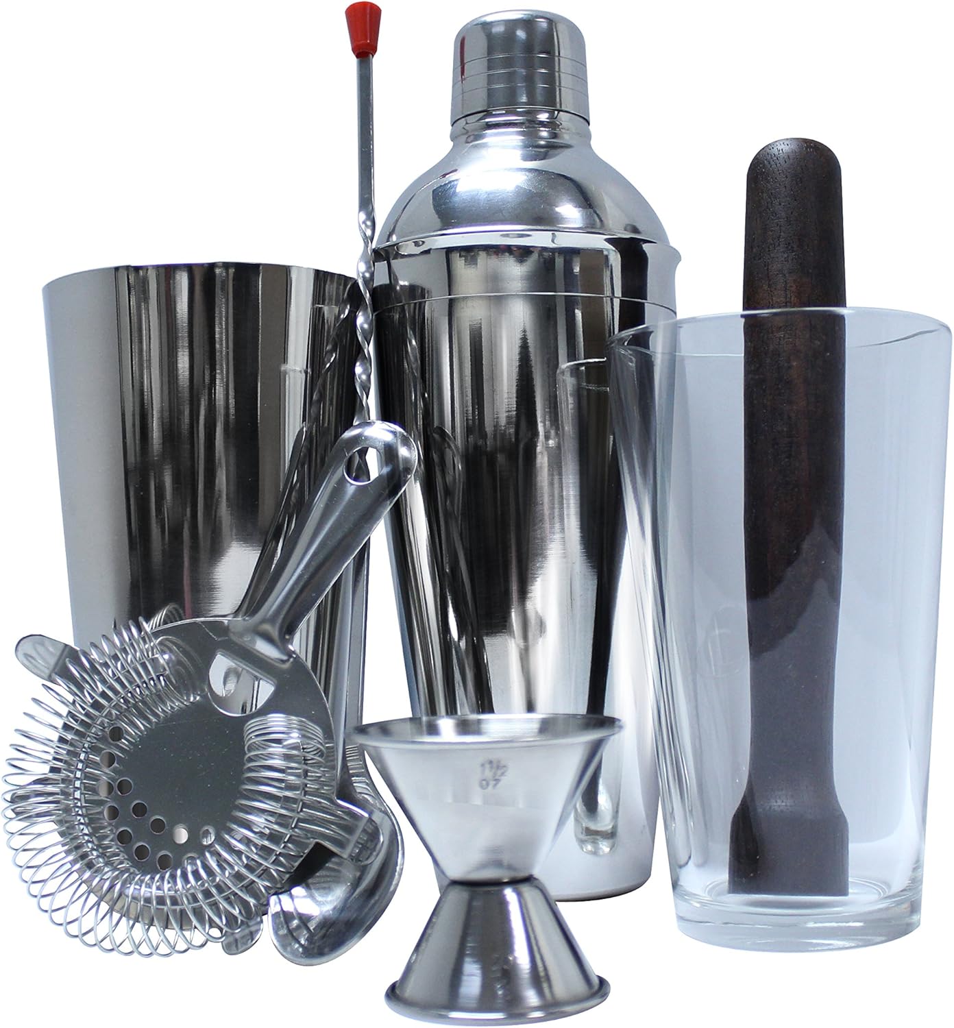 Winco 9-Piece Cool Cocktails Mixologist Set