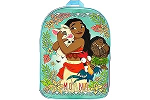 Ruz Kid's Licensed 15 Inch School Bag Backpack: The Perfect Adventure Companion for Moana Fans