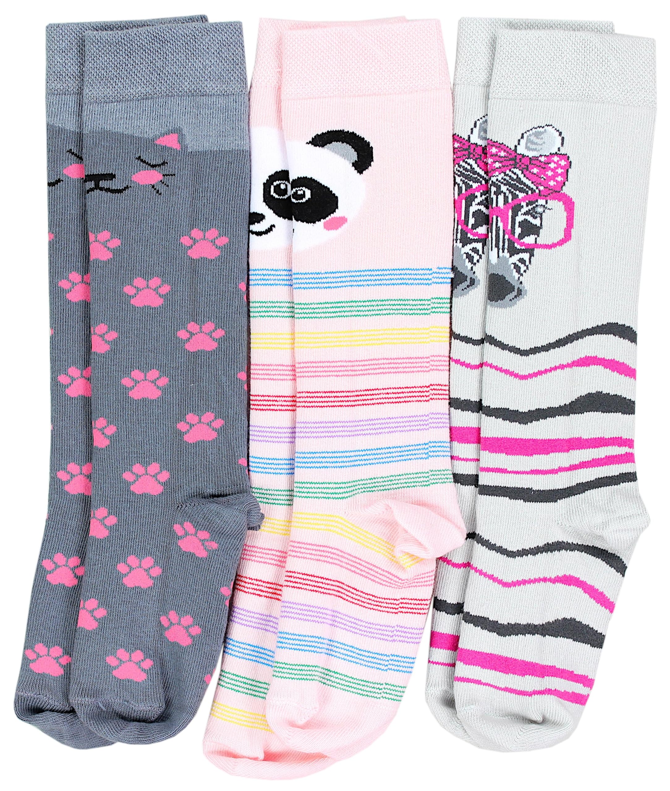 TupTam Calcetines Hasta la Rodilla para Niñas Pack de 3
