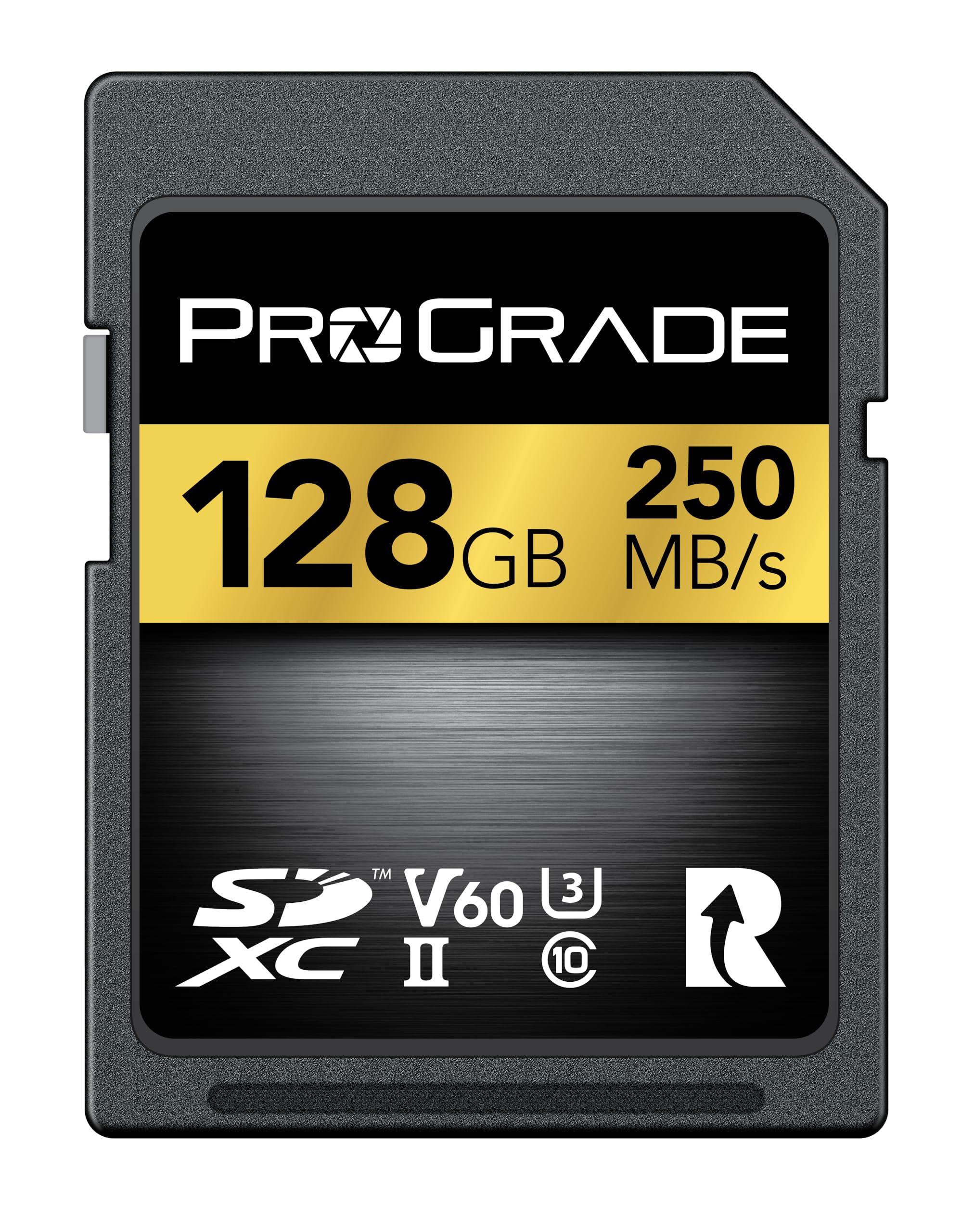 Scheda SD UHS-II da 128GB V60: velocità di scrittura fino a 130MB/s e velocità di lettura 250MB/s | Per professionisti, cineasti, fotografi e curatori di contenuti - Di Prograde Digital