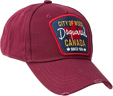DSQUARED2 D2 Wine Red Original Baseball 