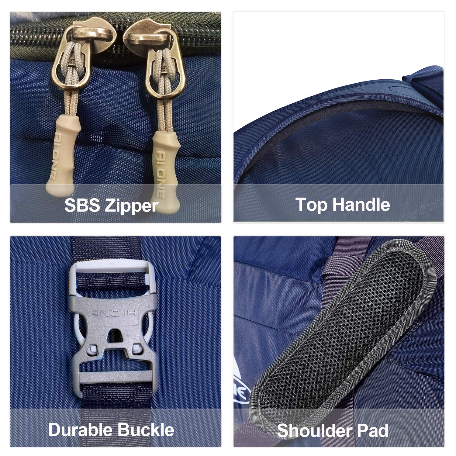 aione duffel backpack