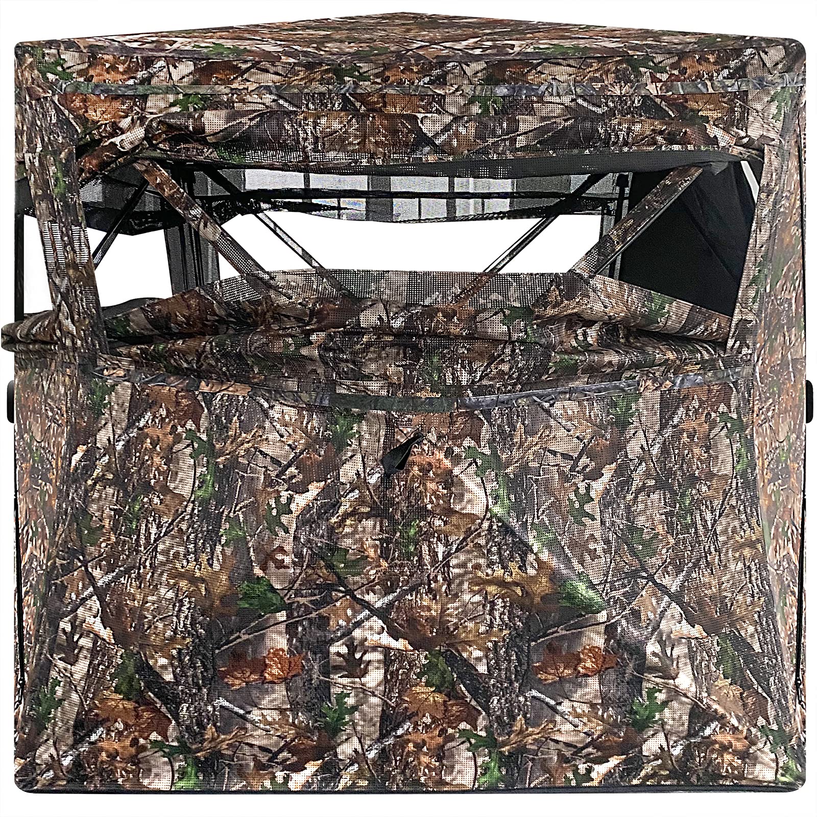 Buy GEPPHILL Hunting Blind Full Three Panels Ground Blinds 270 Degree