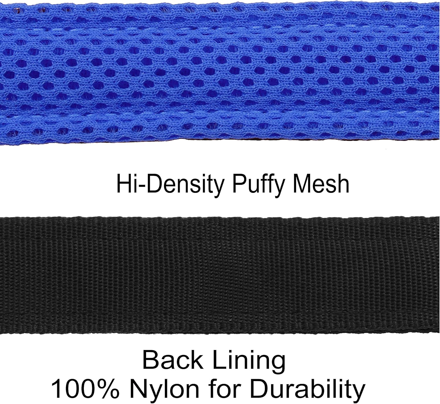 KRUZ PET KZA201-01L Step in Mesh Dog Harness – No Pull, Easy Fit Adjustable Pet Harness – Comfortable, Lightweight Padded Harness for Walking or Training Small, Medium, or Large Dogs, Black, Large : Pet Supplies