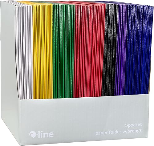 Miniatura 5 de C-Line Carpetas de papel reciclado con dos bolsillos, Variados