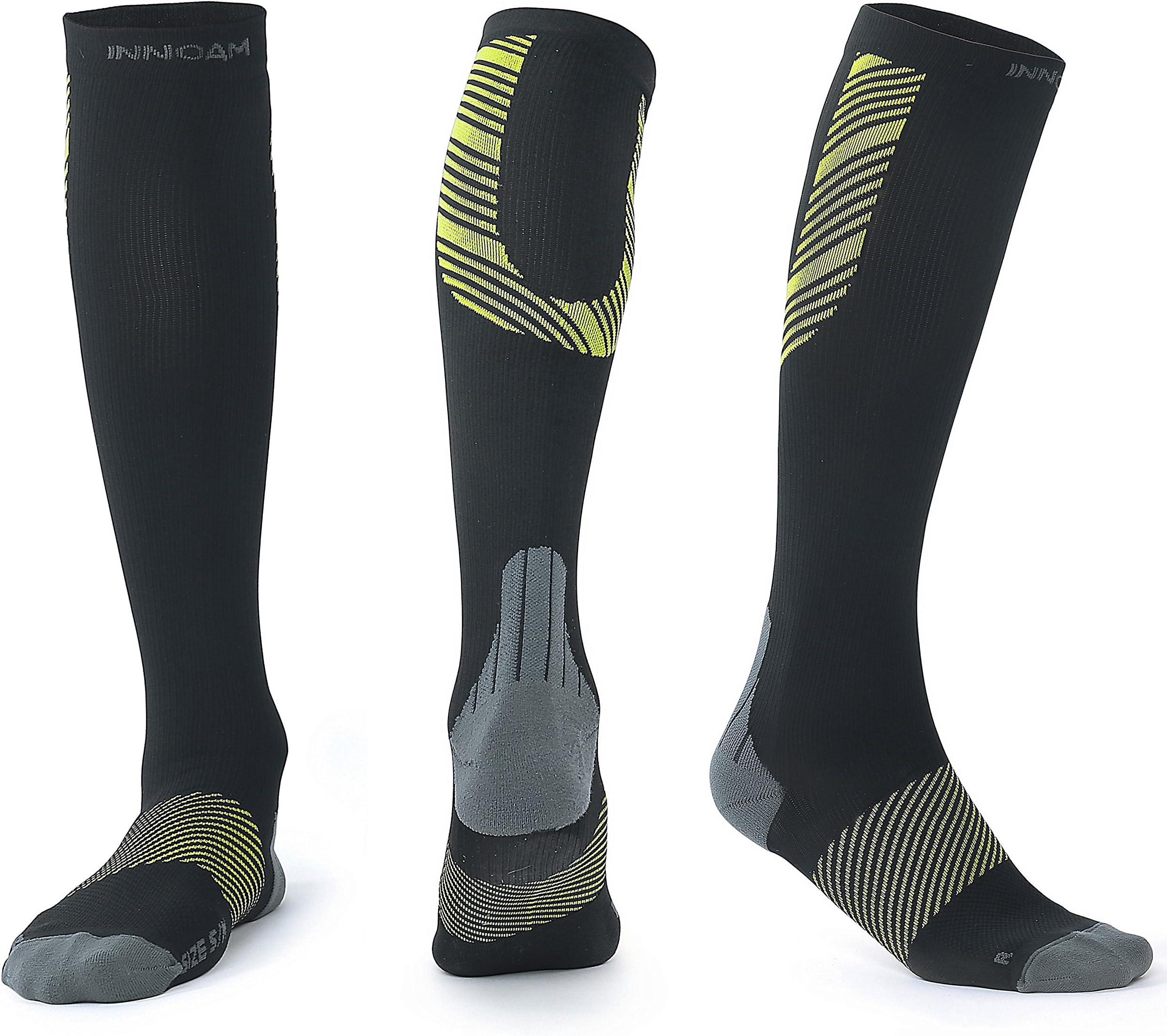 Compression Socks for Women & Men by Innoam BEST Stockings for Nurses, Workout, Running, Medical, Athletic, Edema, Diabetic, Pregnancy, Travel, Varicose Veins, Reduce Swelling, 20-30mmHg (S/M)