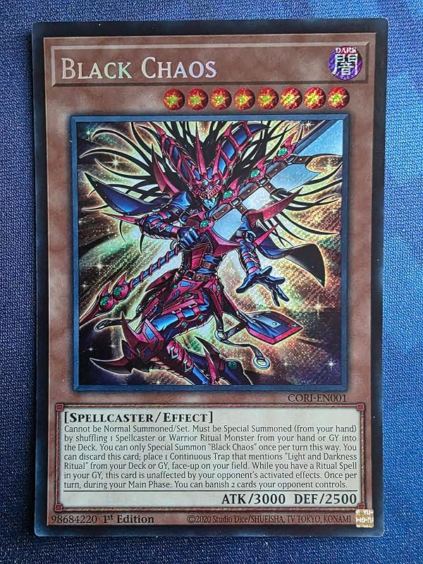 Black Chaos - CORI-EN001 - Secret Rare - 1st Edition