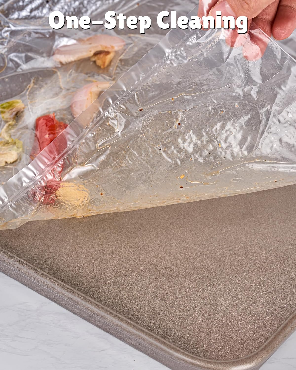 SMARTAKE 100-Count Turkey Oven Bags, Holds Up to 24 Pounds, 19 x 24.5 Inch Large Size Disposable Cooking Bag, BPA-Free, for Roasting Baking Meats Seafood Thanksgiving Christmas