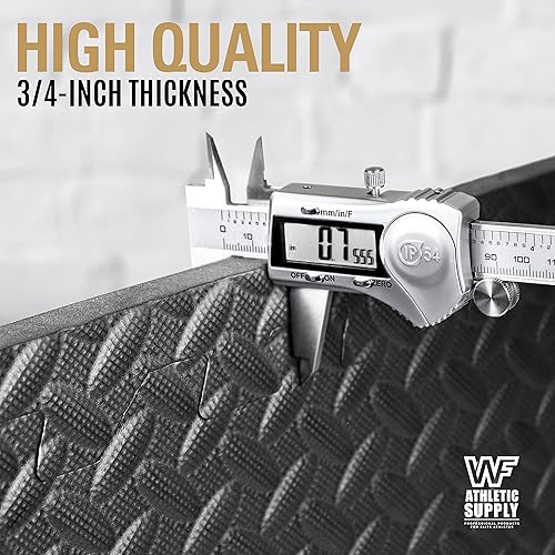 Miniatura 3 de CAPHAUS Azulejos de espuma EVA, 24 x 24 pulgadas x  pulgadas, extra grueso, tapete de ejercicio de rompecabezas de espuma entrelazada para el hogar