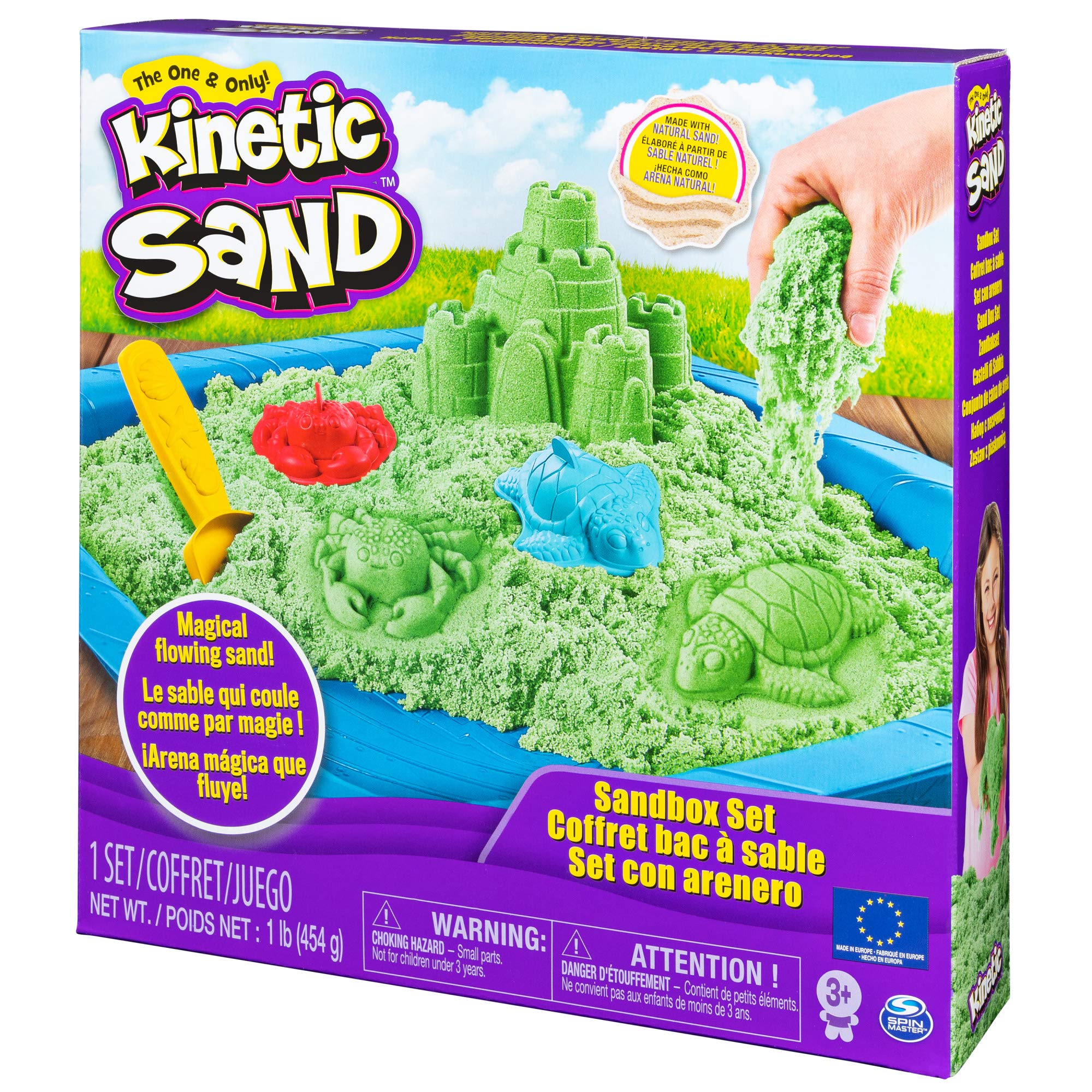 Kinetic Sand Bizak Kinetic Sand Playset Castillo Arena Kinética 61921402 , color/modelo surtido