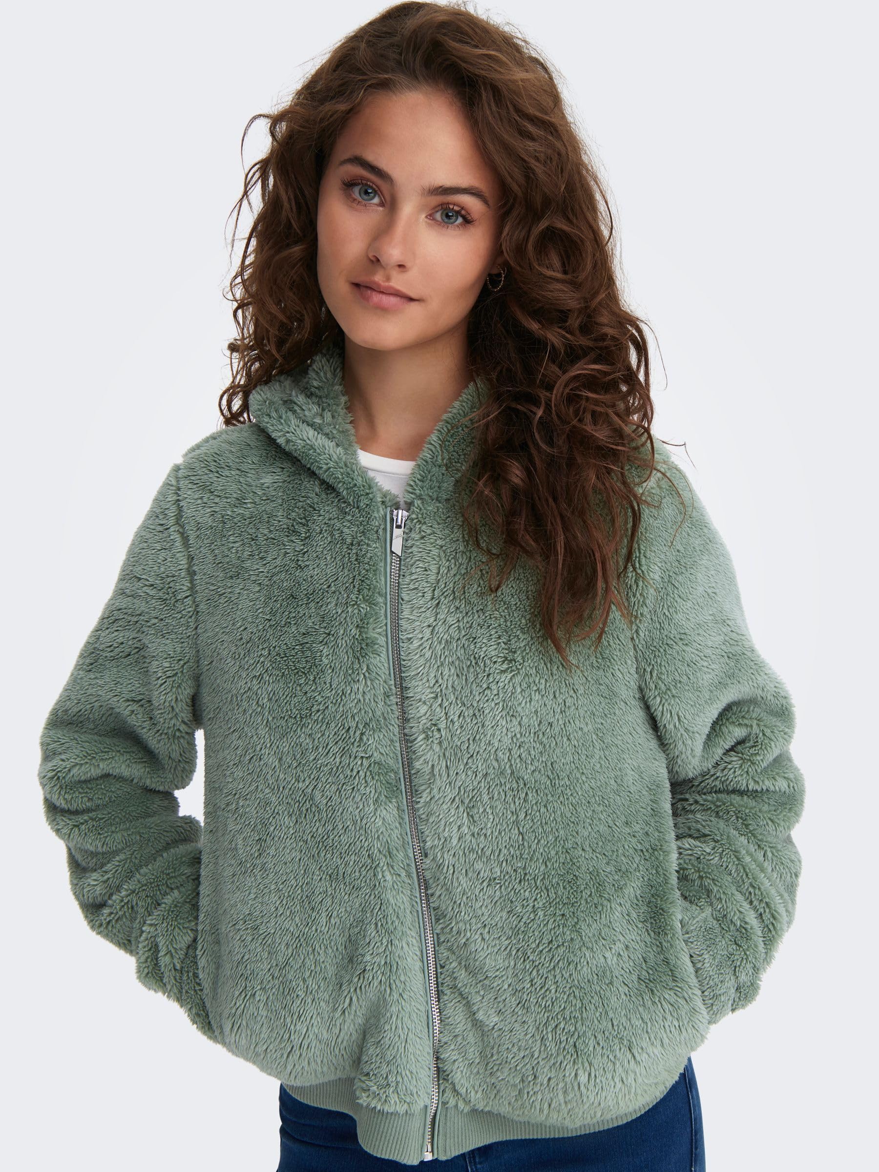 ONLY Female Teddyfell Mantel ONLNEWANNA Teddyfell Mantel | Teddy coat