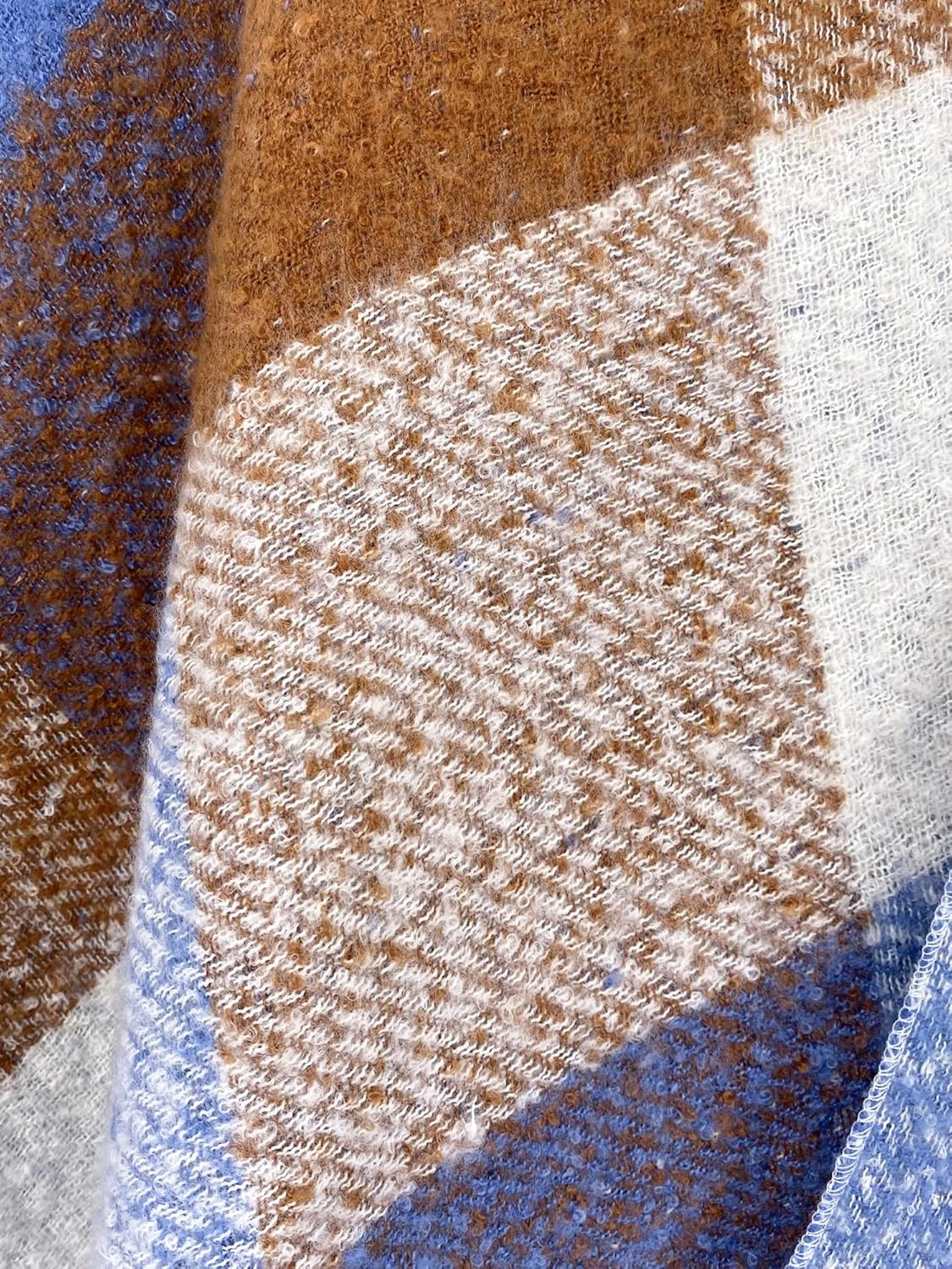 Breezy Lane Women's Shawl Wraps Warm Poncho Ruana Wrap Cardigan - Image 4