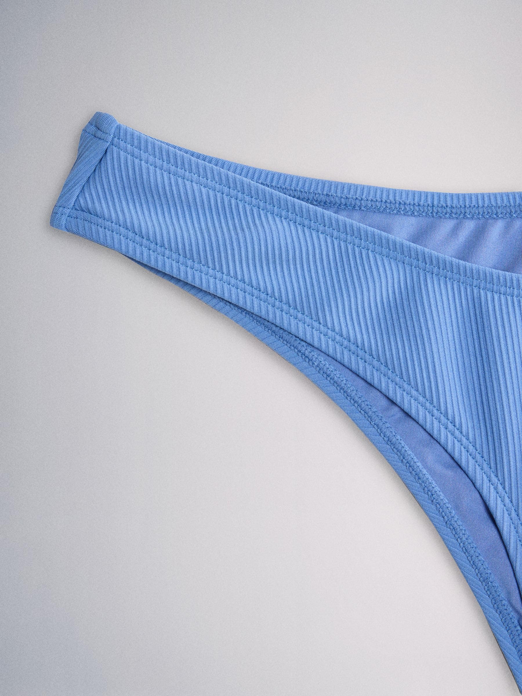 THE SET Donne Confezione da 2 Top Bikini a Fascia con Spalline