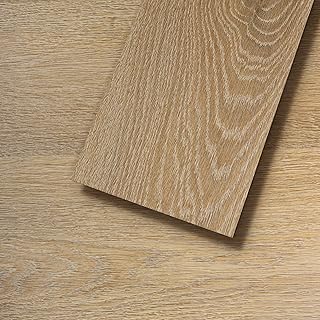 MULGREAT Peel and Stick Floor Tile, 54 Sq.Ft Waterproof Vinyl Flooring, 36 Pieces Wood-Look Self Adhesive Luxury Vinyl Plank Flooring for DIY Bathroom Laundry Bedroom RV Kitchen (Honey Oak)