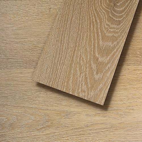 MULGREAT Peel and Stick Floor Tile, 54 Sq.Ft Waterproof Vinyl Flooring, 36 Pieces Wood-Look Self Adhesive Luxury Vinyl Plank Flooring for DIY Bathroom Laundry Bedroom RV Kitchen (Honey Oak)