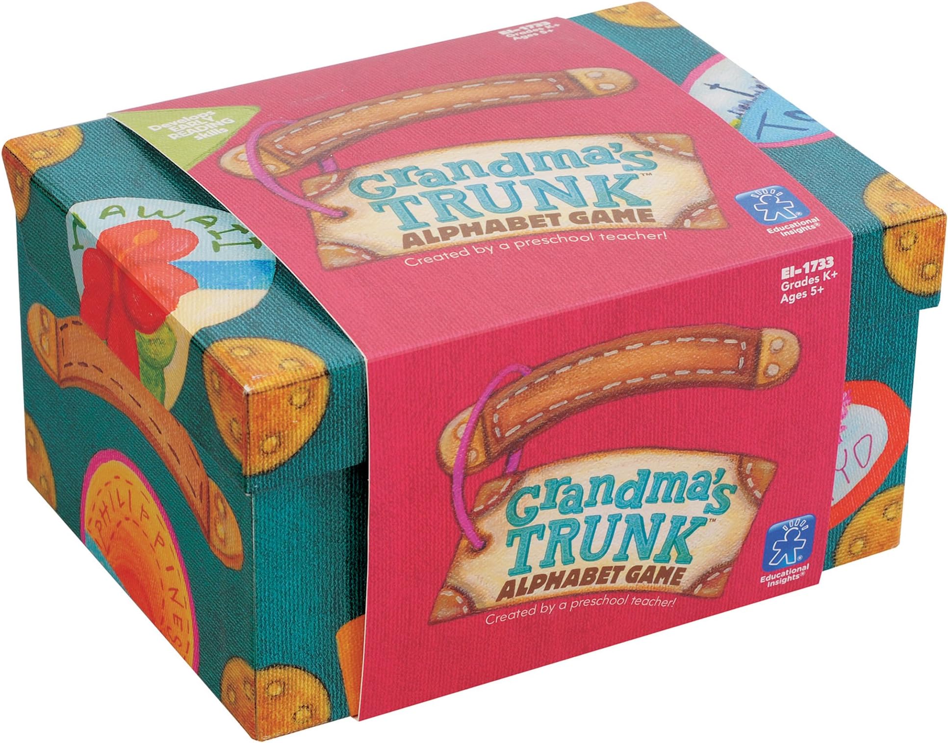 Educational Insights Grandma's Trunk Alphabet Game