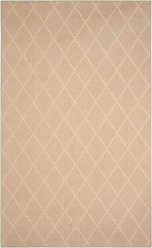 Miniatura 2 de SAFAVIEH Palm Beach Collection - Alfombra de área de 5 x 8 pies, hierba marina, yute hecho a mano, ideal para zonas de alto tráfico en sala de