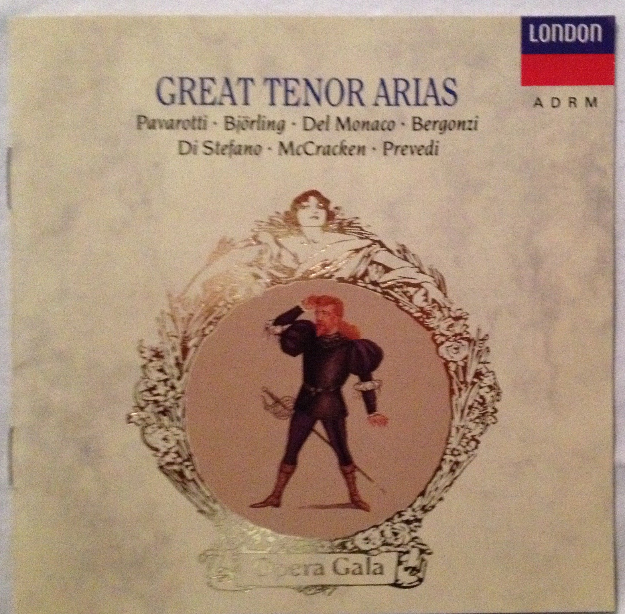 Great Tenor Arias [Audio CD] Pavarotti; Bjorling and Bergonzi