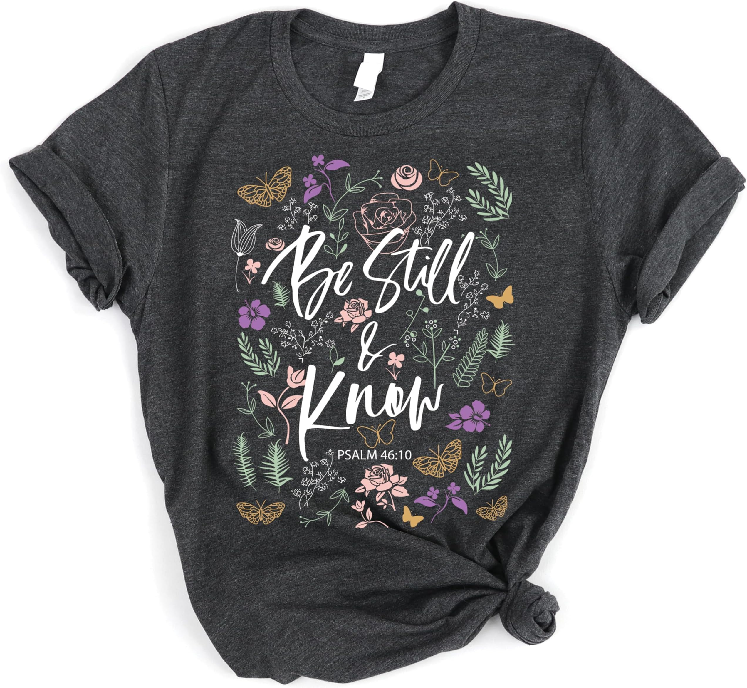 | Be Still Christian Shirts | Christian T Shirts for Women | Faith Tees for Women