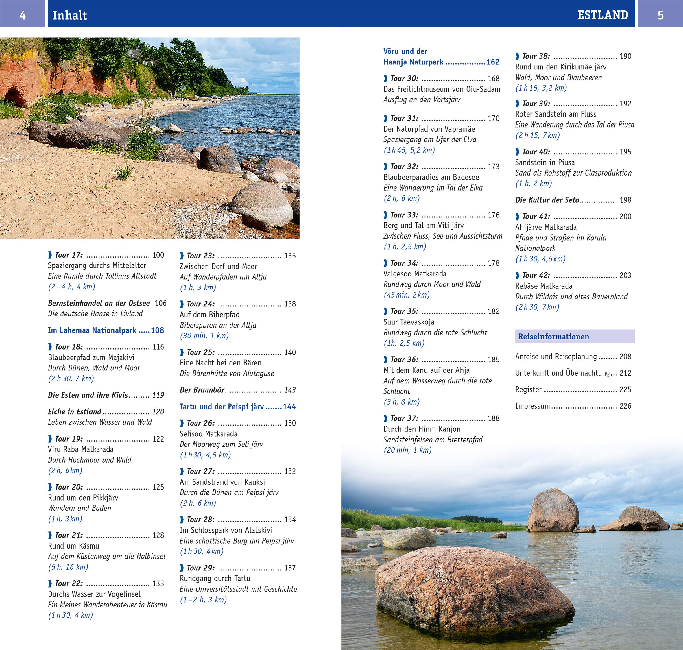 Estland: 40 Wander- und Entdeckertouren zwischen Moor, Meer, Wald und Seen (Naturzeit aktiv)