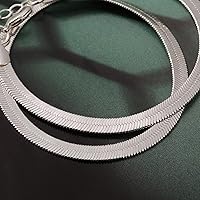 Vista 5 de Gargantilla delicada chapada en oro de 18 quilates para mujer, cadena de serpiente, eslabones cubanos, clip de papel, cadena de cuentas de bola