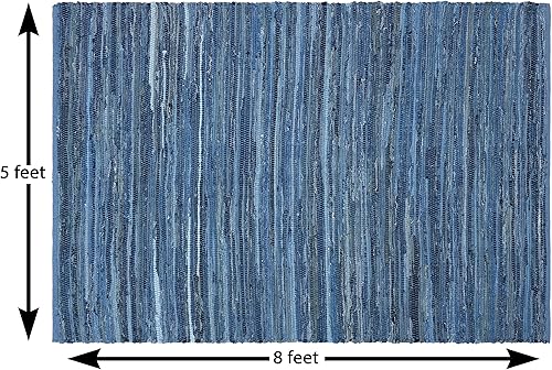 Miniatura 2 de Alfombra de algodón para área, alfombras adecuadas para sala de estar, dormitorio, comedor, decoración del hogar, alfombras tradicionales hechas a