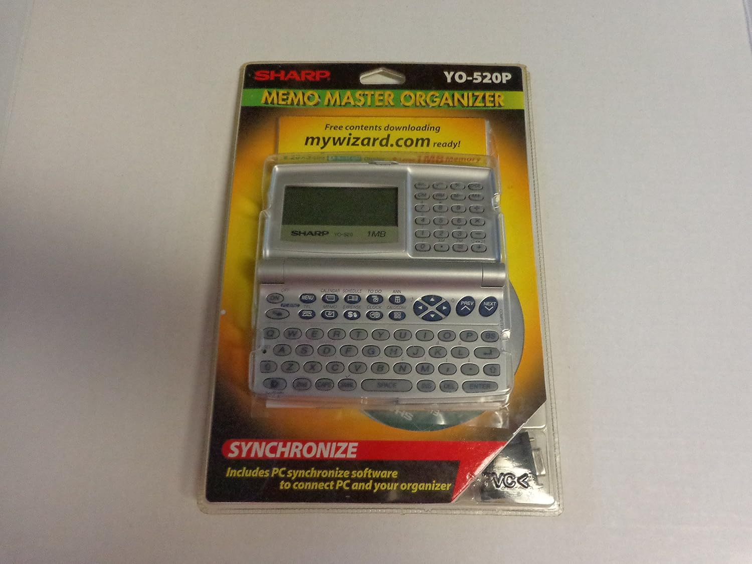 Sharp YO520P Memo Master Electronic Organizers