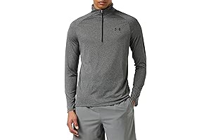 Men's UA Tech 1/2 Zip Long Sleeve LG Gray