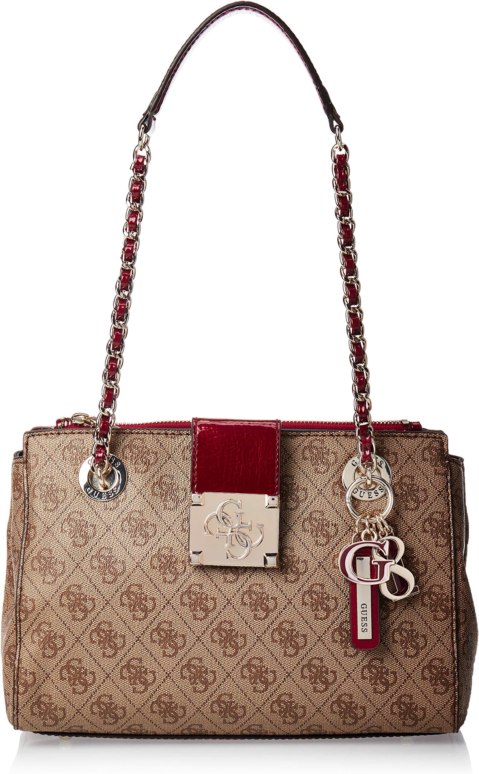 Logo City Shoulder Bag Light Brown