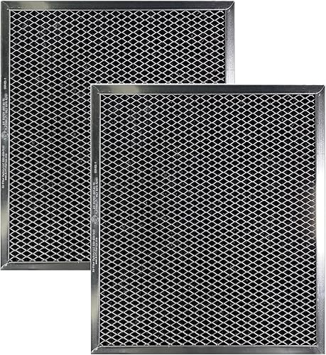 Air Filter Factory Repuesto para filtro de ventilación para campana extractora de carbón Nutone BP15, paquete de 2