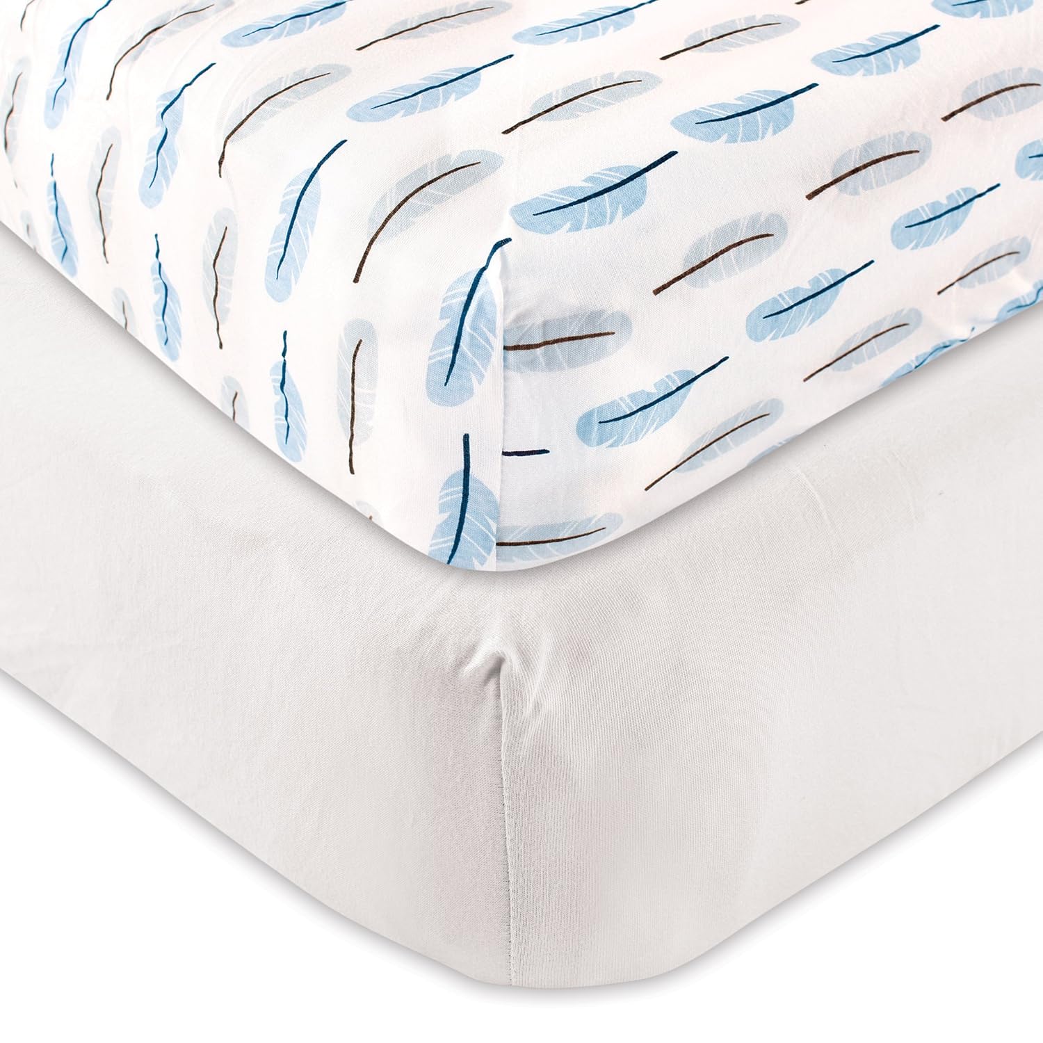 Organic Fitted Crib Sheet 4-Pack