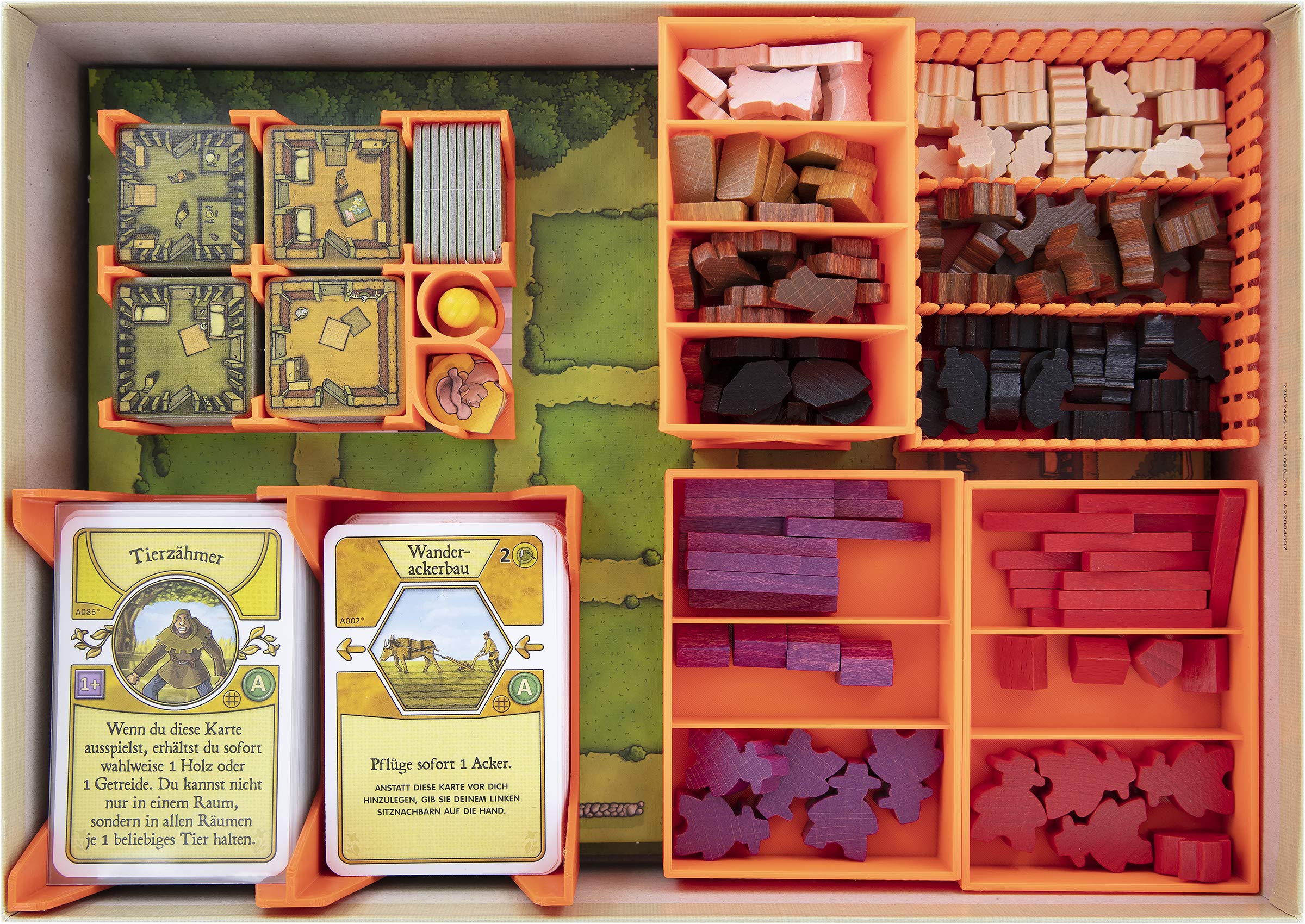 Feldherr Organizzatore Compatibile con Agricola (2016) - Scatola da Gioco da Tavolo