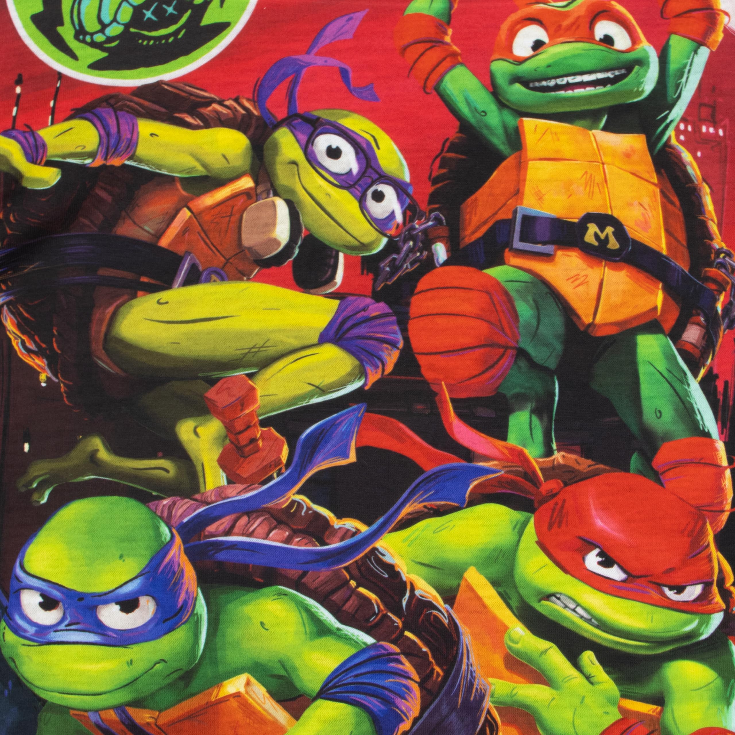 Teenage Mutant Ninja Turtles Pyjama pour garçon Pyjama Tortue Ninja | Vêtements de Nuit pour Enfants 5 Et 13 Ans