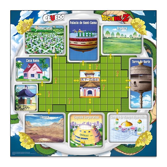 Foto 4 de 5 de CREATIVE TOYS - Juego de mesa Cluedo Dragon Ball Z Creative Toys