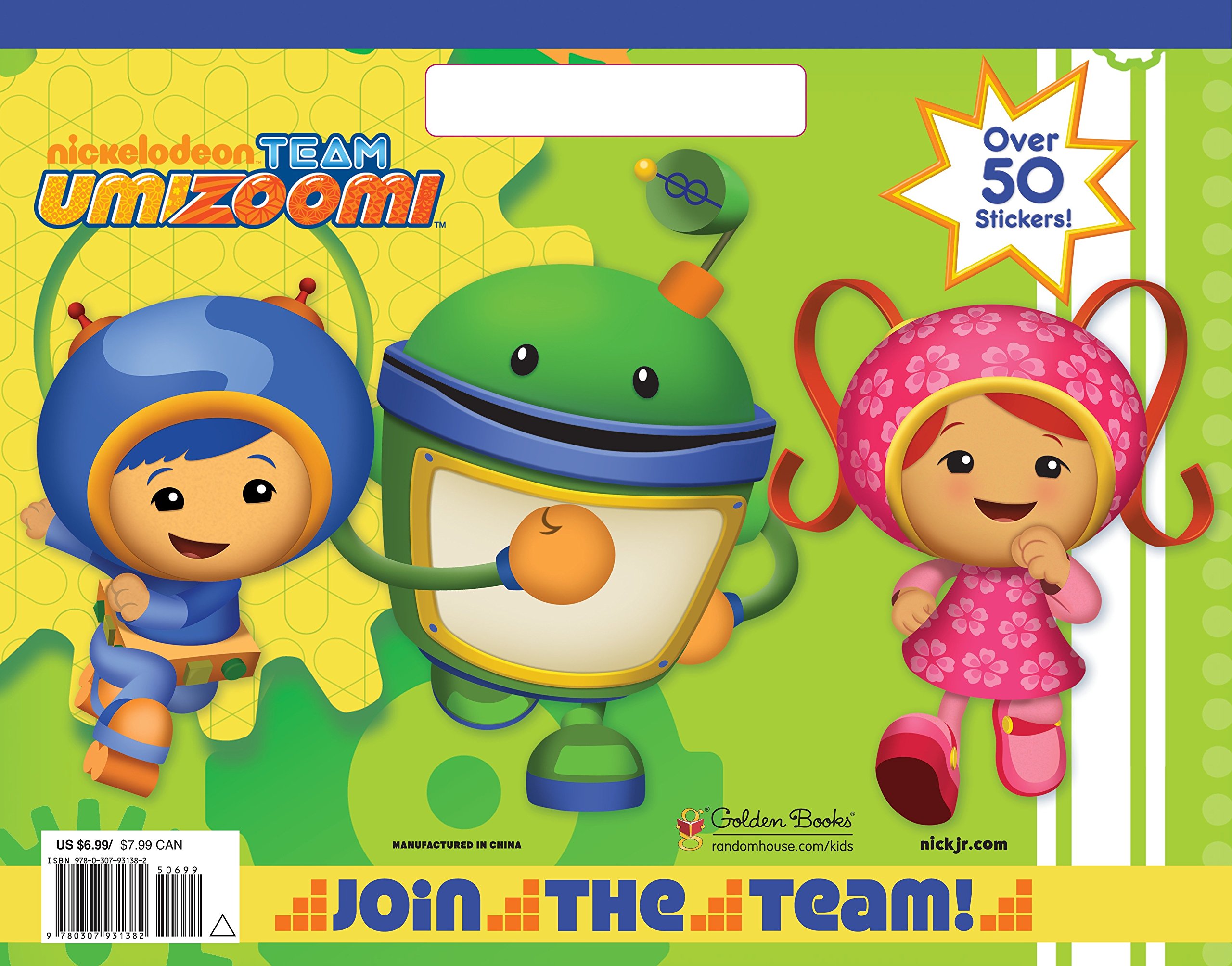 Team Umizoomi Milli Coloring Pages