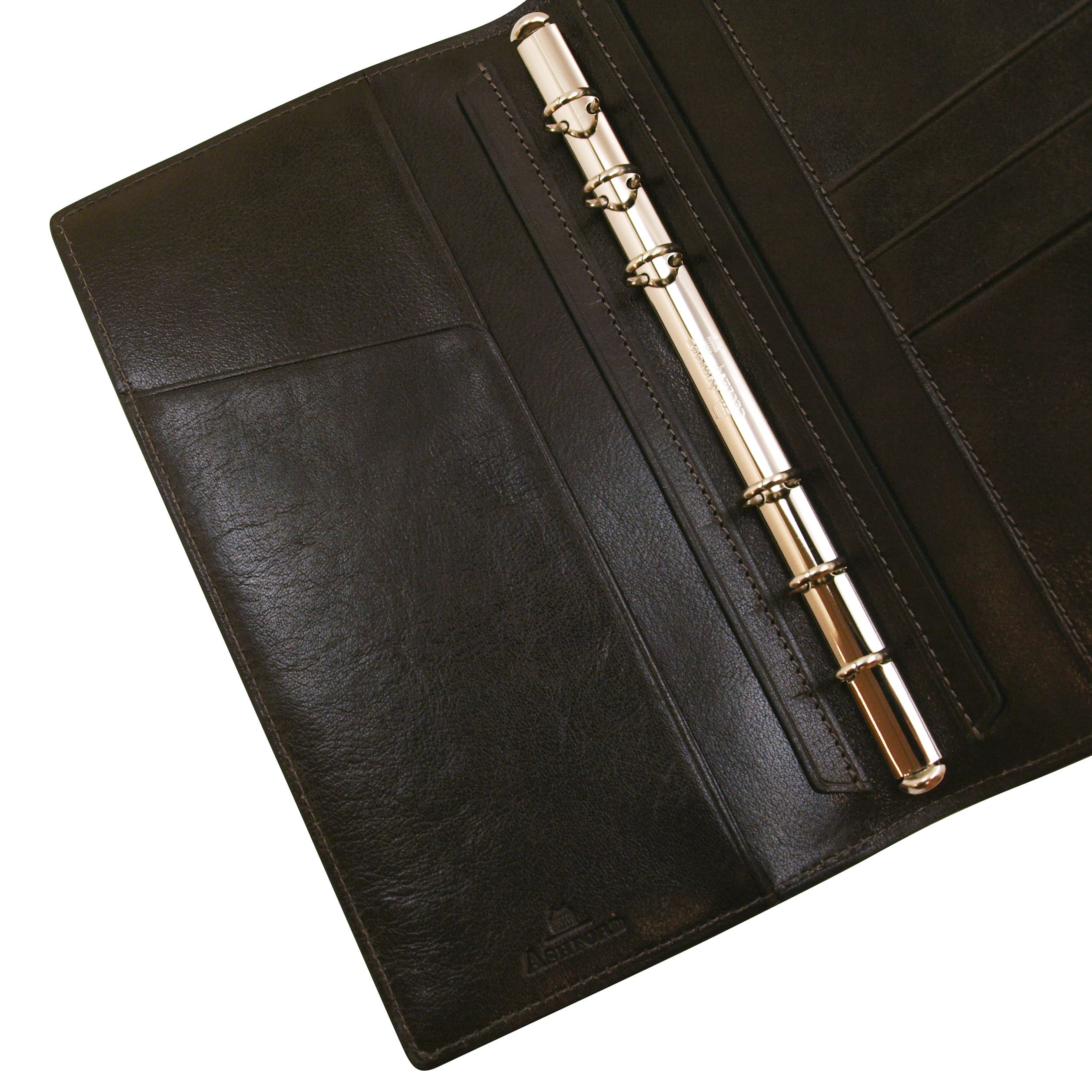 Amazon.co.jp: ASHFORD 手帳 バイブル イシュー 11mm グレー