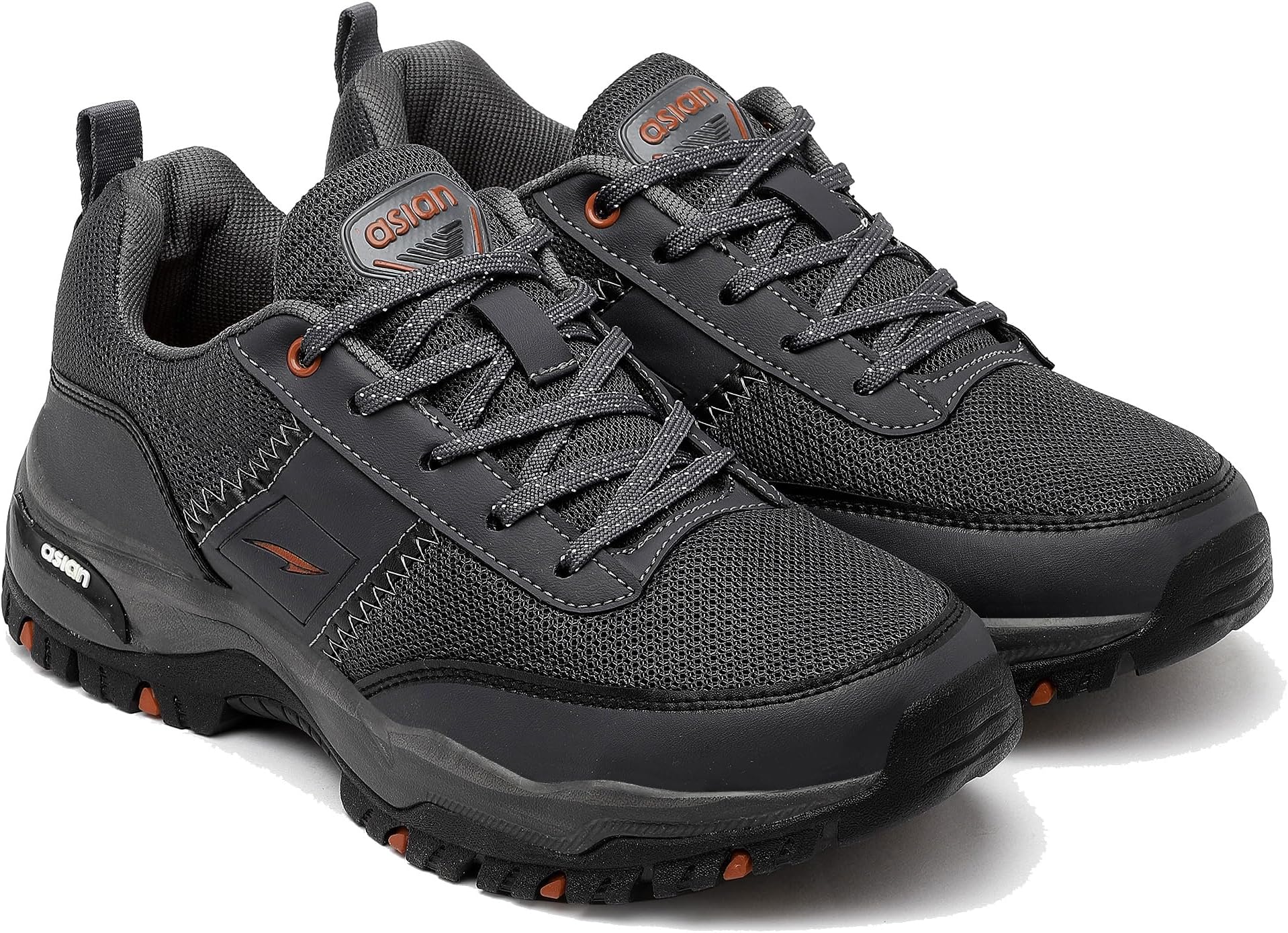 Men's Everest-02 Sports Trekking & Hiking,Walking Shoes with Rubber Outsole & Memory Foam Insole Lace-Up Shoes for Men's & Boy's